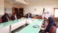 دیدار شهردار دامغان با رئیس دانشکده بهداشت.